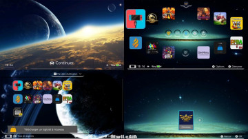 宇宙动画 Switch 主题