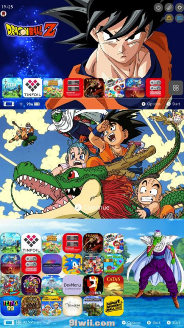 龙珠Z Switch 自制主题