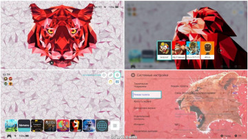 Low Poly Cats 可爱猫咪 Switch 主题