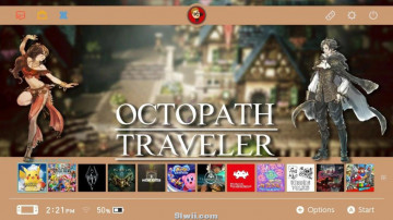 八方旅人 switch 主题 Octopath Traveler