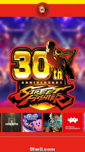 街头霸王30周年 Switch 主题