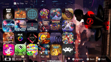 另一块蜘蛛侠平行宇宙 Switch 主题