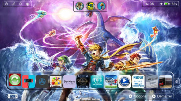 金色太阳 Switch 主题