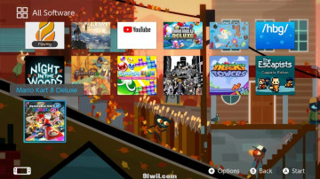 午夜森林 switch 主题  Night In The Woods