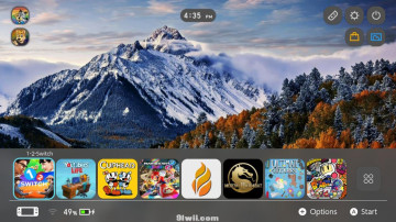 雪山 Switch 主题 支持8.0x系统