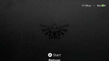 黑色风格塞尔达 Switch 主题