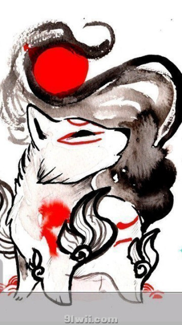 Q版 大神 Switch 主题 Okamiden