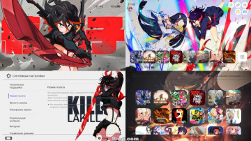 斩服少女 KILL la KILL 另外两款 Switch 主题
