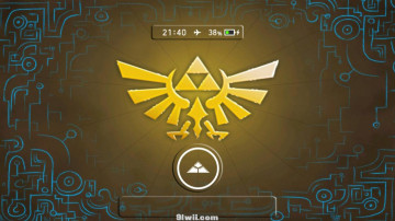 塞尔达传说 三角力量 Switch 主题