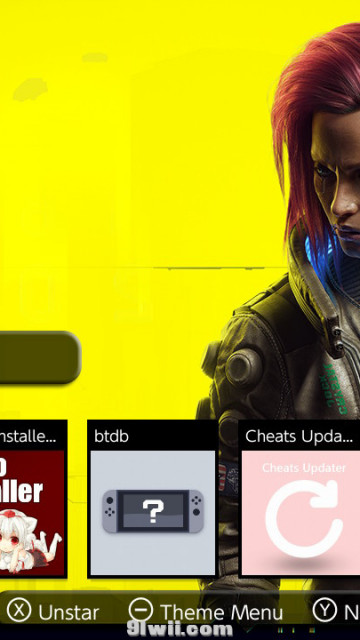 CyberPunk 2077 赛博朋克 2077 Switch 主题