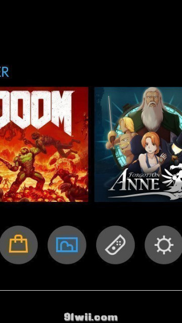 全黑色 Switch 主题