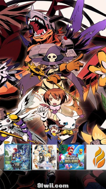 数码宝贝大冒险 switch 主题 Digimon Adventure