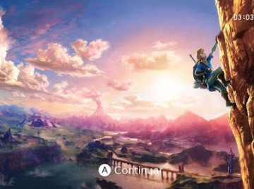 塞尔达旷野之息 Switch 自制主题