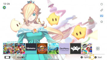 银河公主罗塞塔 Switch 主题
