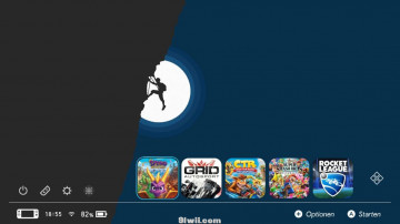 爬山 Switch 主题