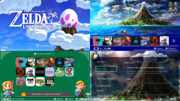 塞尔达传说林克的梦见岛 Switch 主题