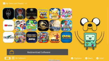 冒险时光 Switch 主题 支持8.x