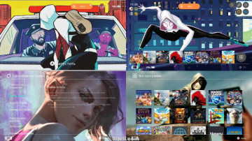 隔壁的世界和女版蜘蛛侠 Switch 两个主题