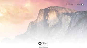 Yosemite 约塞米蒂 黑，白和玻璃透明 Switch 主题