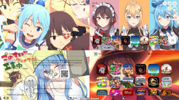 为美好的世界献上祝福 Switch 主题