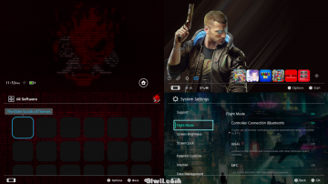 CyberPunk 2077 赛博朋克 2077 Switch 主题