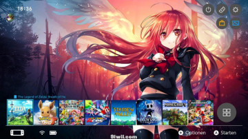 灼眼的夏娜 switch 主题 Shakugan no Shana 支持10.xx系统